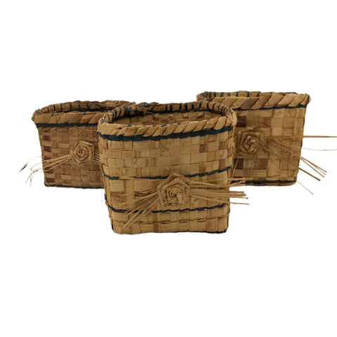 Cedar Basket with Rose Tanisha Frank-Pielle