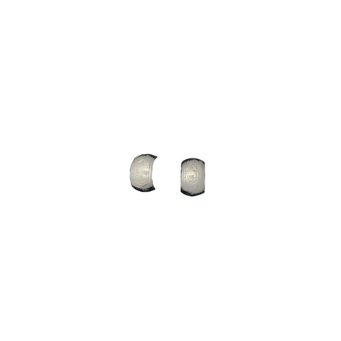 1/2" Hoop Earrings - Hummingbird (Sterling Silver) Gilbert Pat
