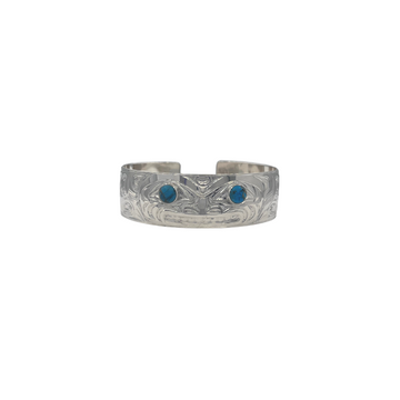 Bracelet - Bear (Sterling Silver & Turquoise) Chris Cook