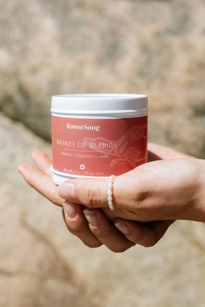 RavenSong Candle - Basket of Berries Ravensong