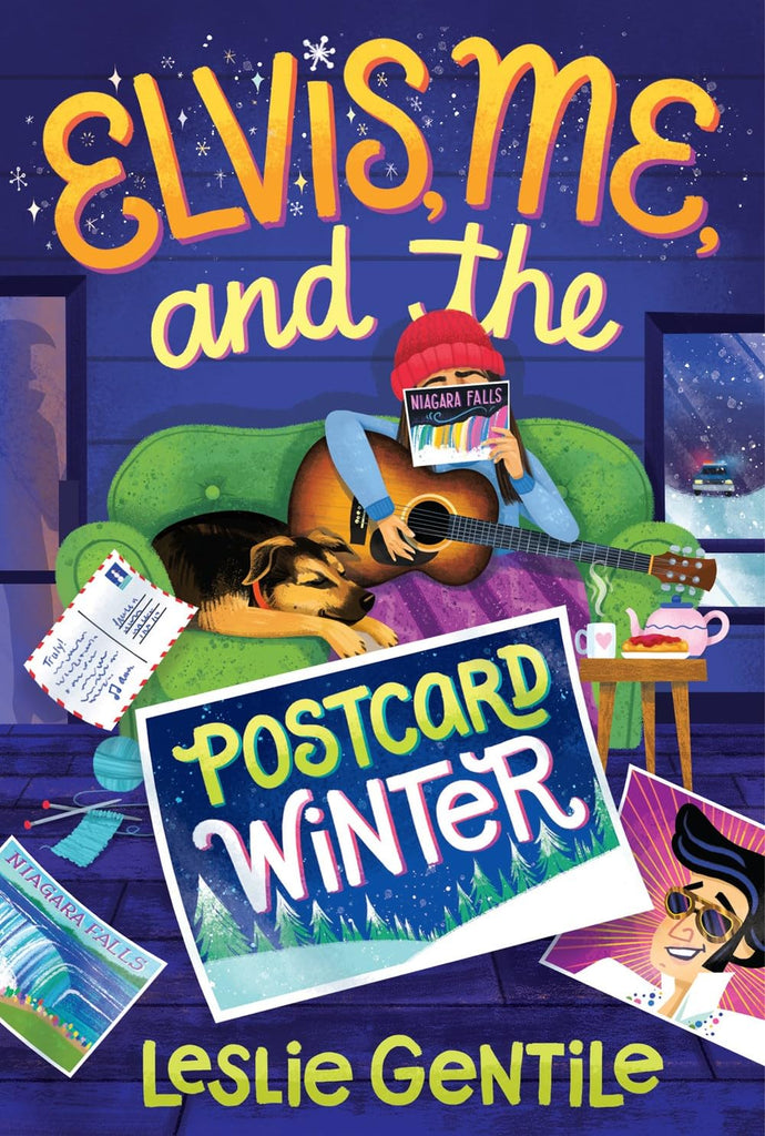 Elvis, Me & The Postcard Winter Leslie Gentile