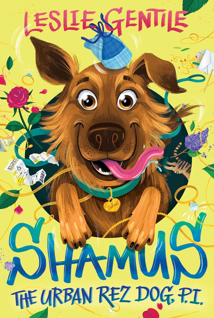 Shamus The Urban Rez Dog, P.I. Leslie Gentile