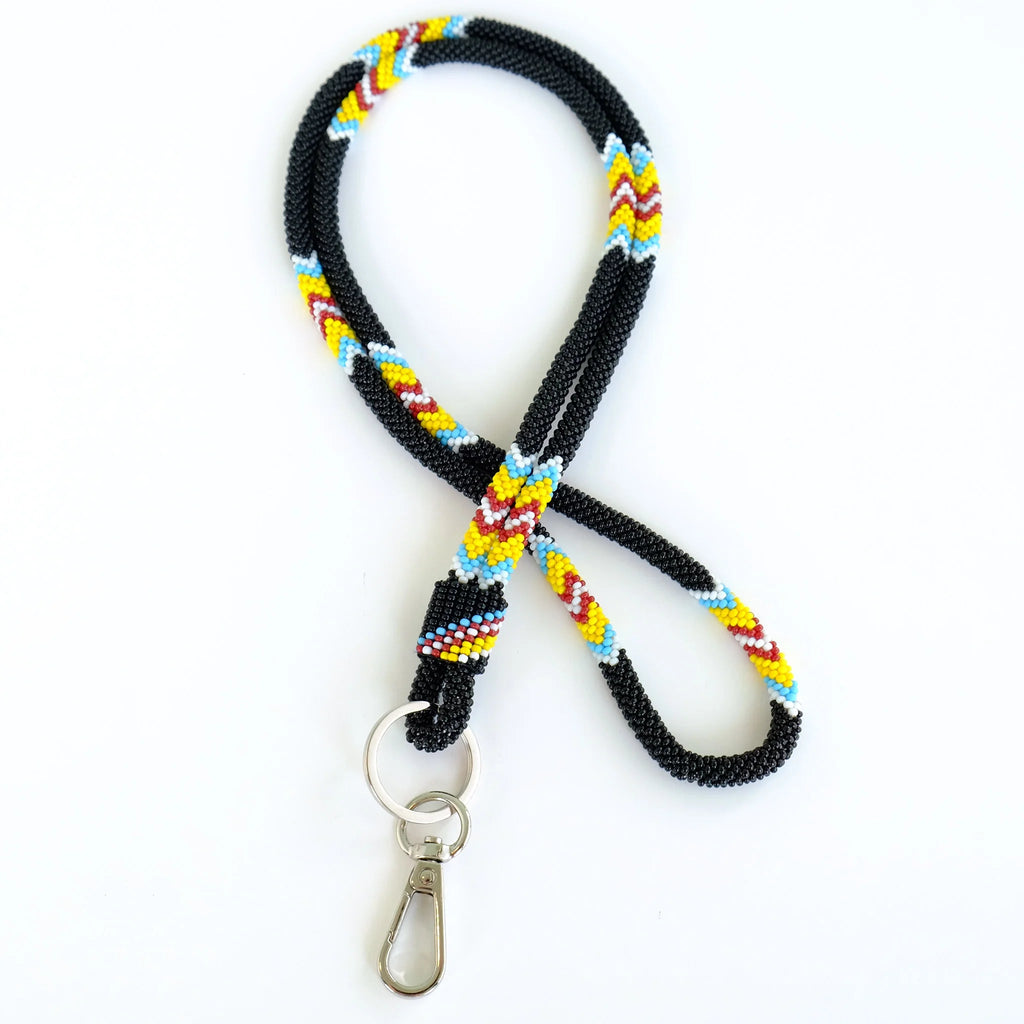 Beaded Lanyard Monague