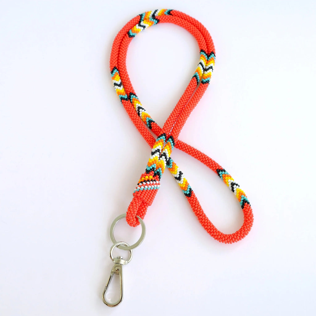 Beaded Lanyard Monague