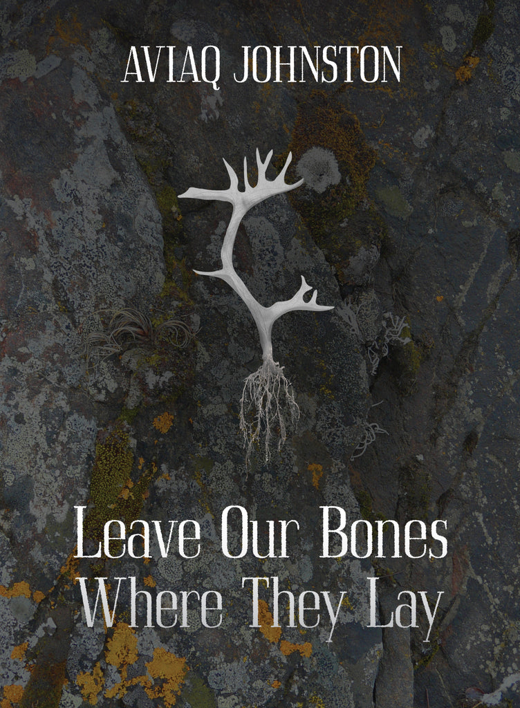 Book cover with a white antler design on a dark textured background, featuring the author's name and book title.