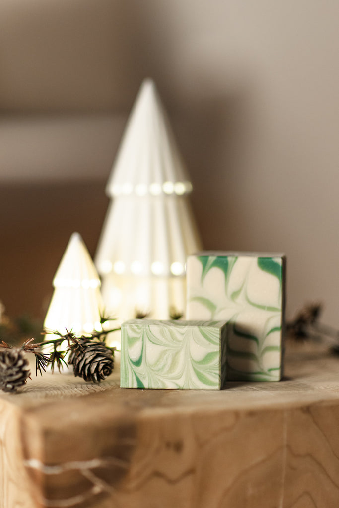 RavenSong Soap - Seasonal - Snow Mint Ravensong