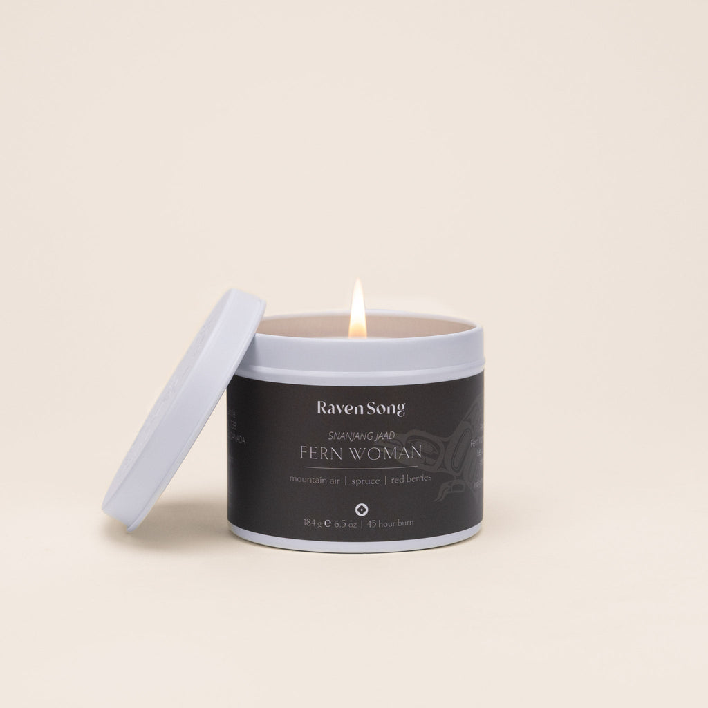 Ravensong Candle - Fern Woman Ravensong