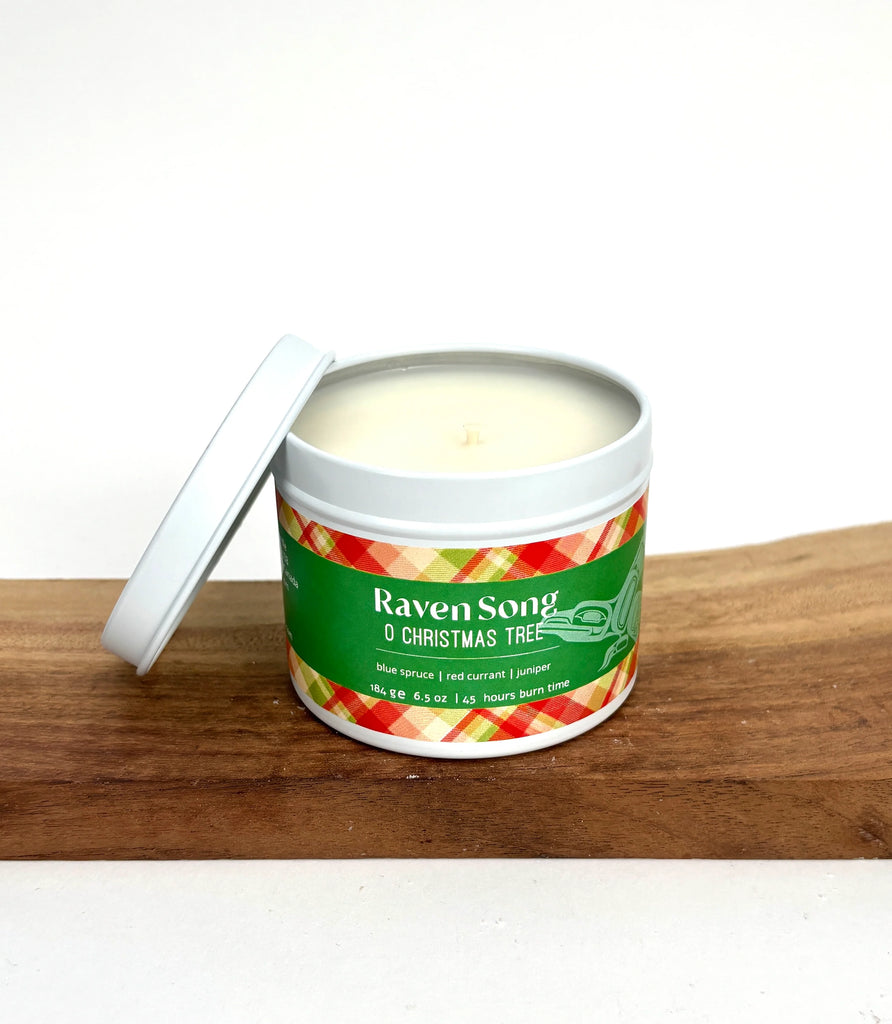 RavenSong Candle - Seasonal - O' Christmas Tree Ravensong