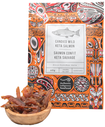 Candied Wild Salmon Authentic Indigenous Seafood