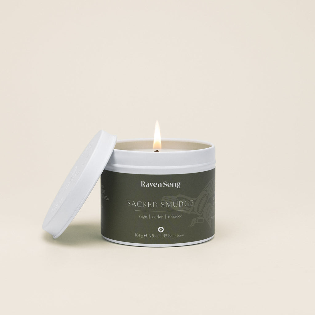 RavenSong Candle - Sacred Smudge Ravensong