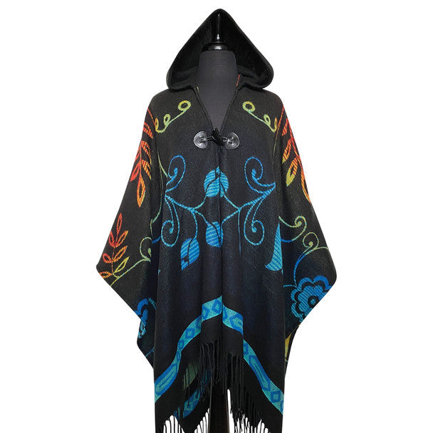 Hooded Fashion Wrap - Assorted Designs Native Northwest