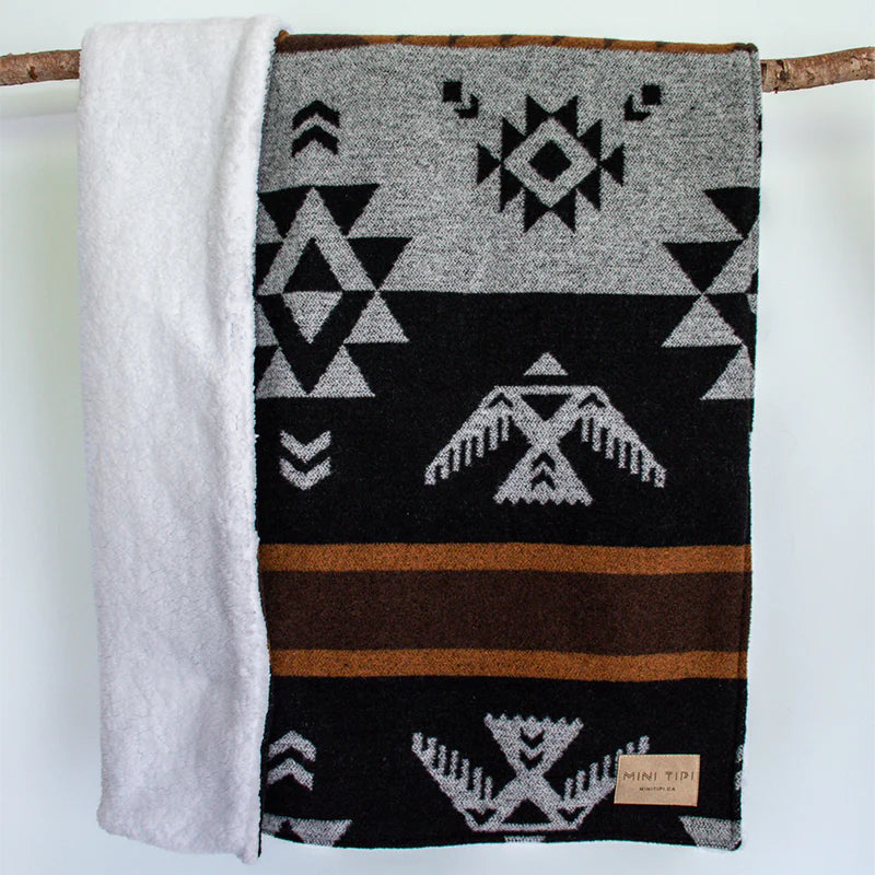Mini Tipi Baby Blanket - Thunderbird Mini Tipi
