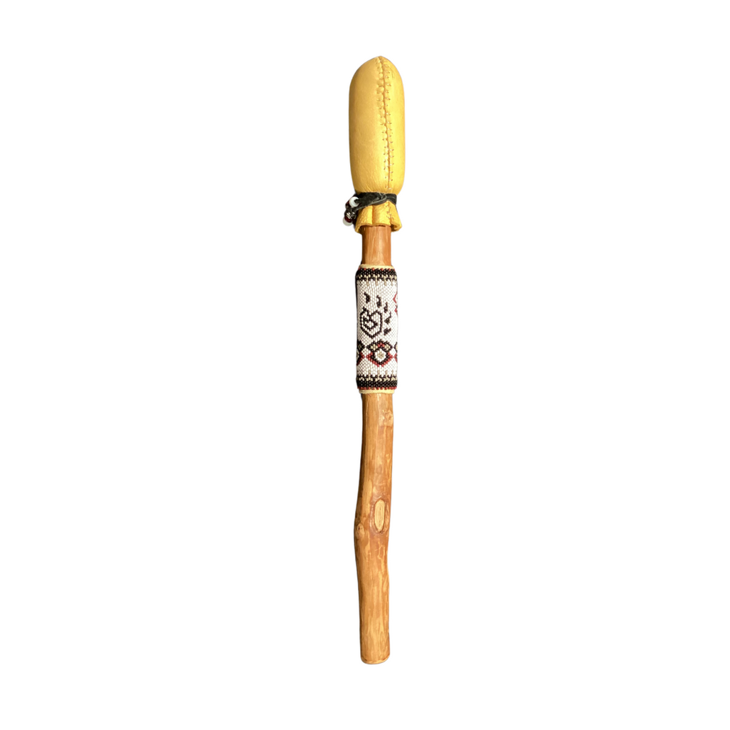 Beaded Drum Beater - Large Jean Mcquarry