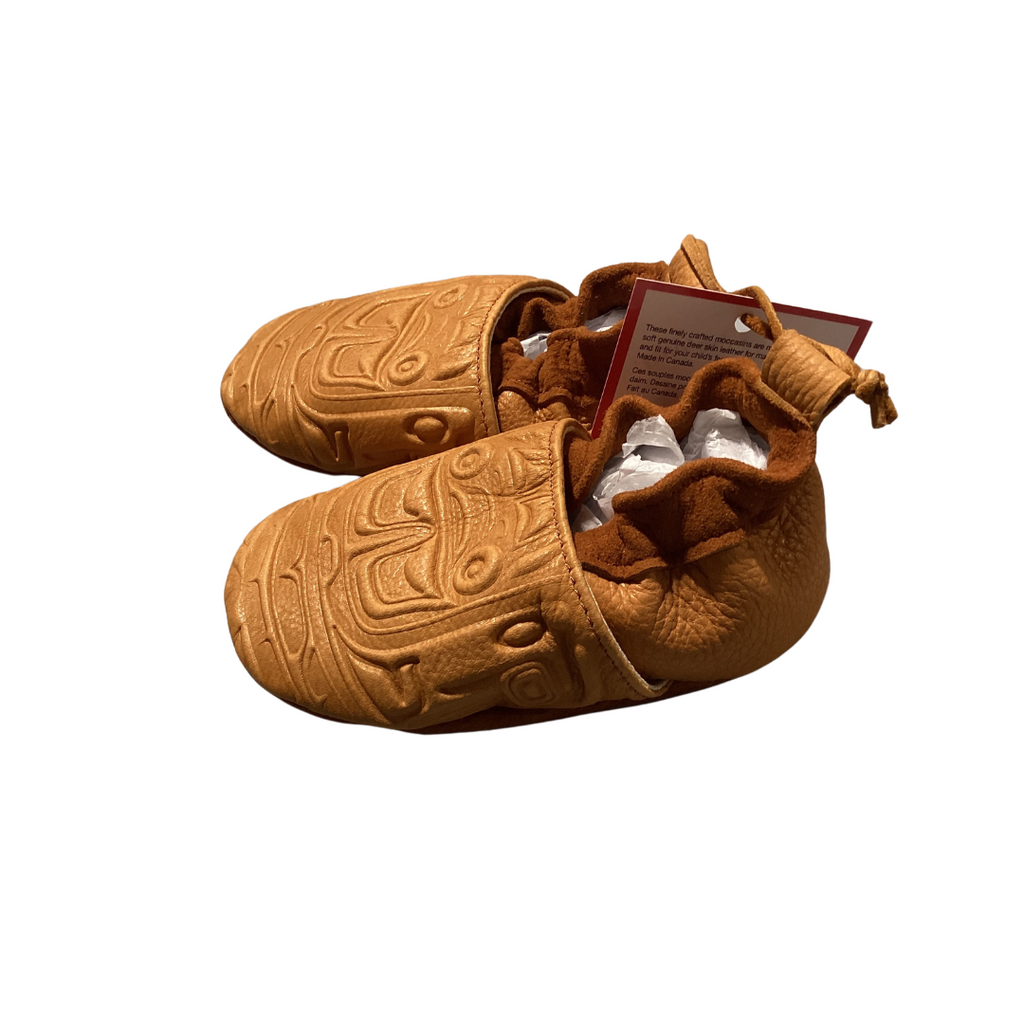 Deerskin Baby Moccasins - Assorted Sizes / Colours Panabo