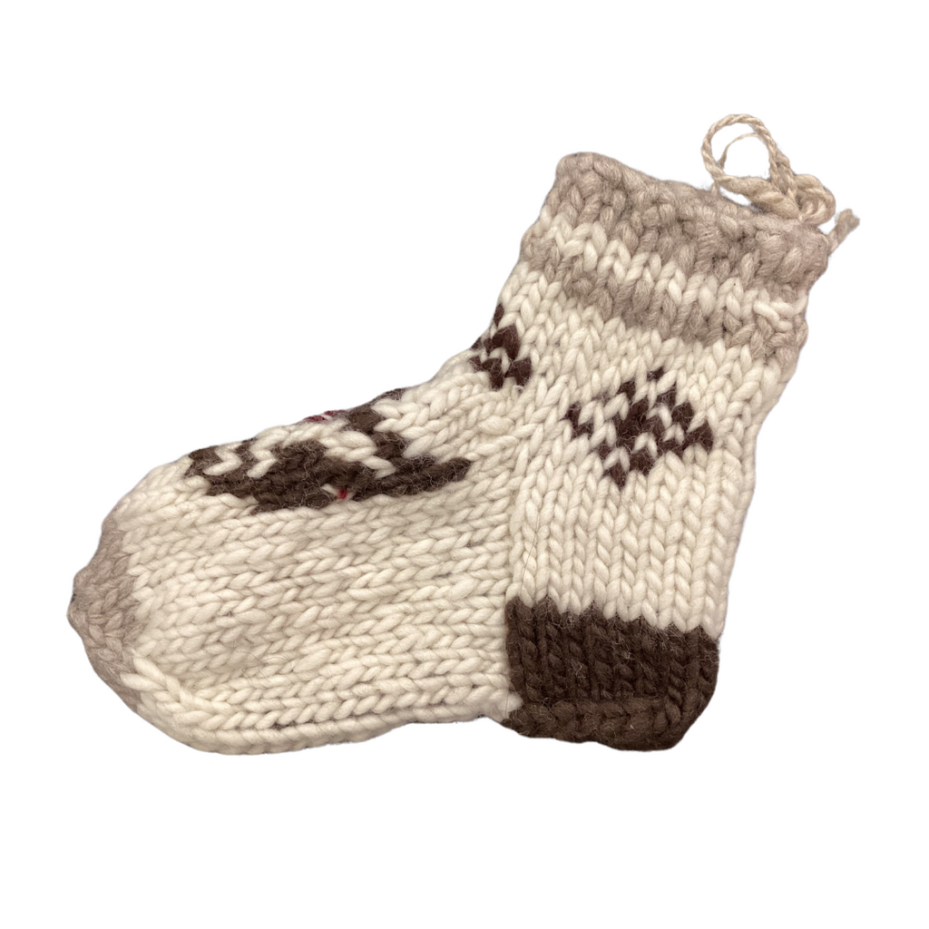 Cowichan Knit Short Socks Dale Edwards