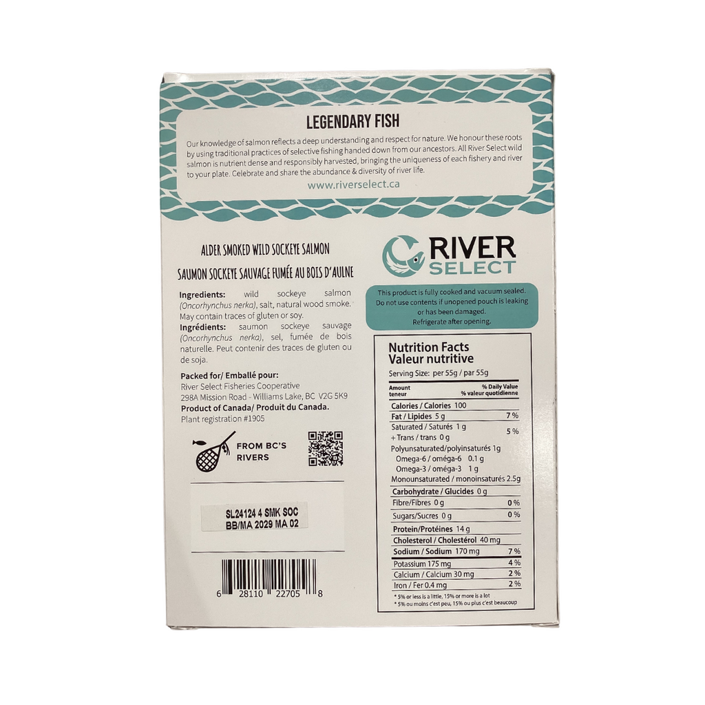 Smoked Wild Salmon Authentic Indigenous Seafood