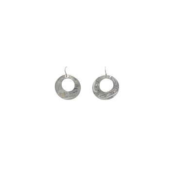 Earrings - Raven & Orca (Sterling Silver & 14kGold) Corrine Hunt