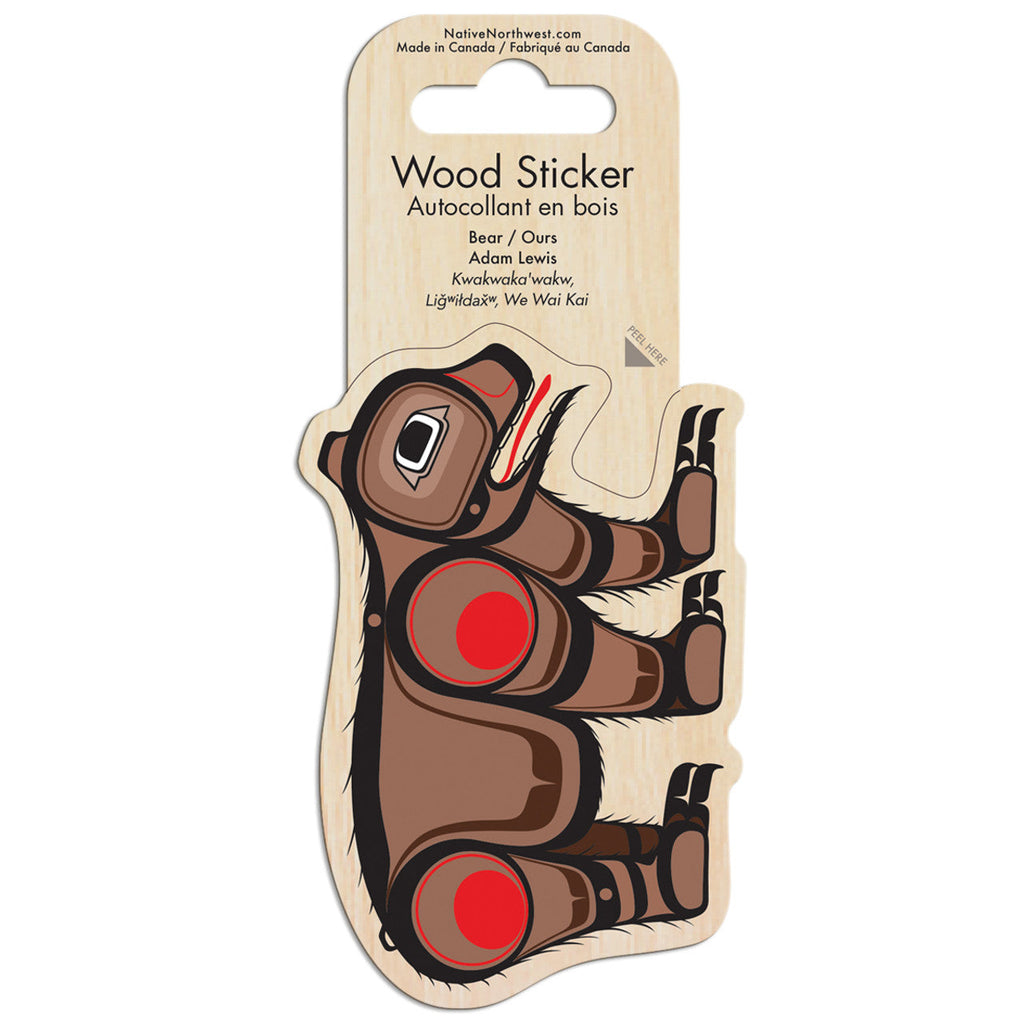 Wood Stickers - Assorted Designs Native Northwest