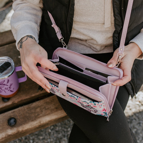 Smartphone Crossbody Bag / Wallet / Clutch - Assorted Designs Native Northwest