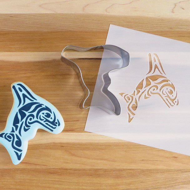 Cookie Cutter and Stencil Set, Various Designs Native Northwest