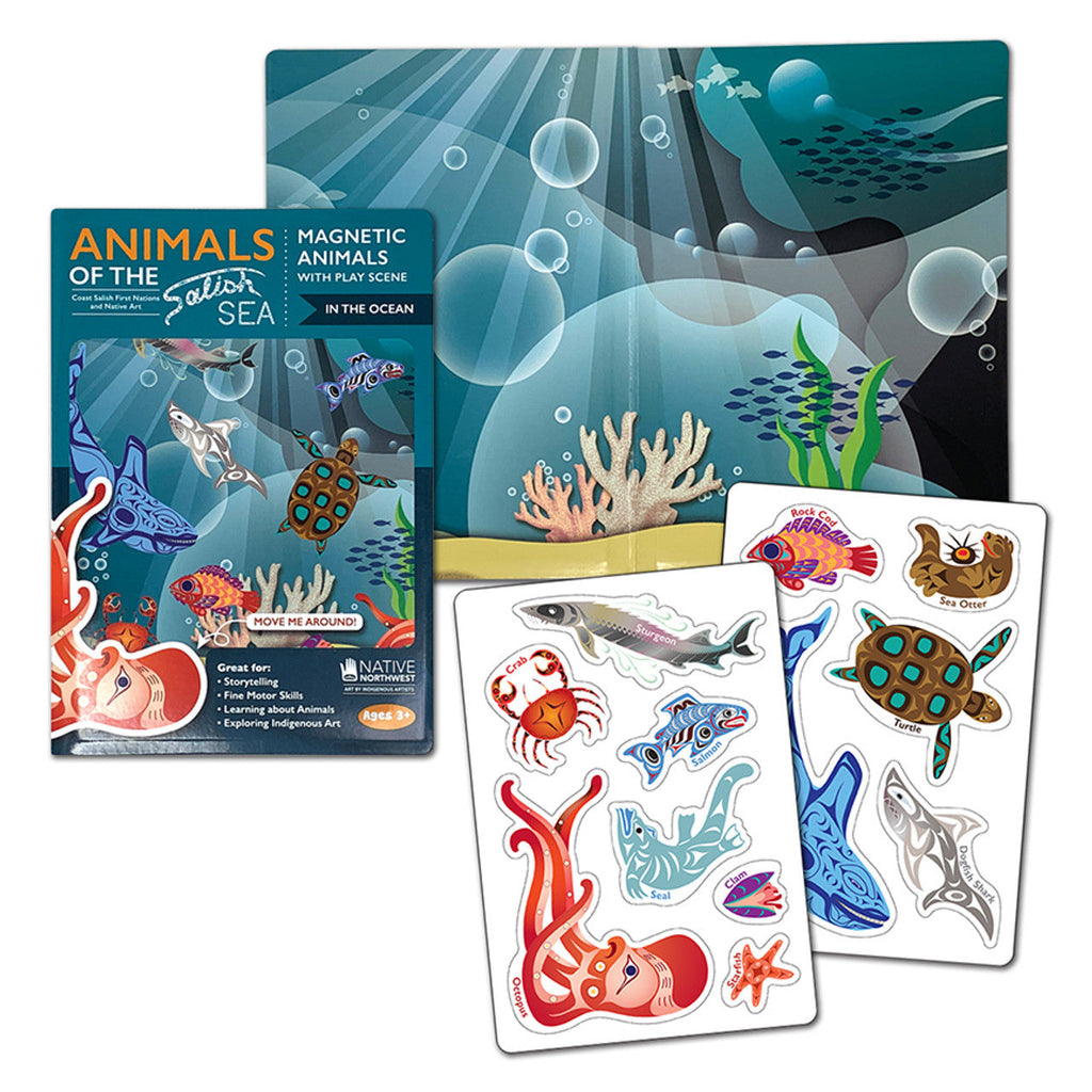 Magnetic Wildlife Sets - Animals of the Salish Sea I-Hos Gallery