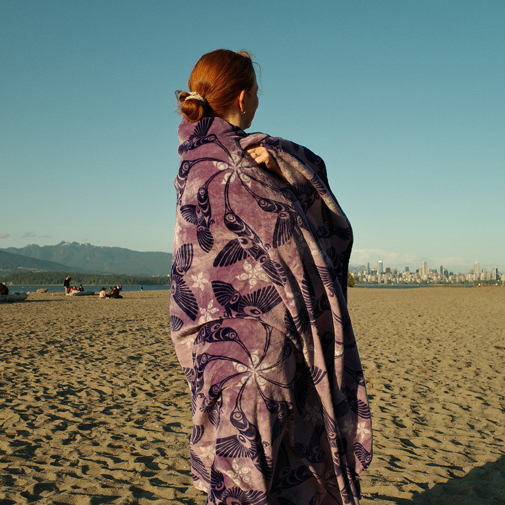 Fleece Blanket Native Northwest