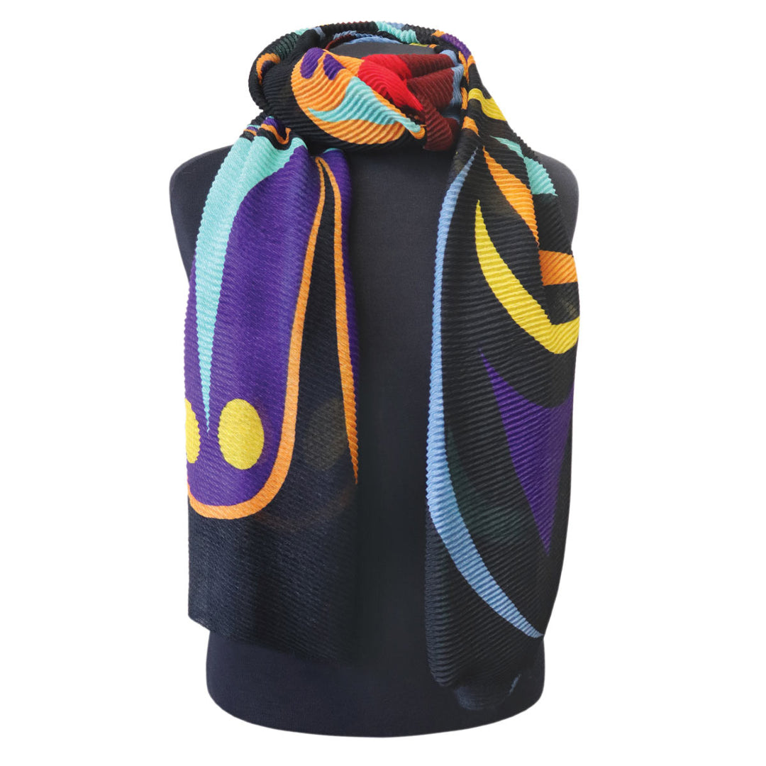 Native Eco Scarf Designed by indigenous artists recycled materials
