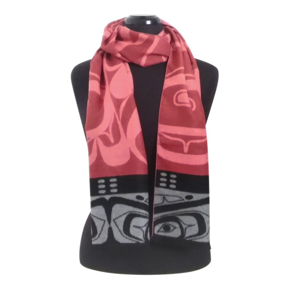 Brushed Silk Scarf - Assorted Designs Native Northwest