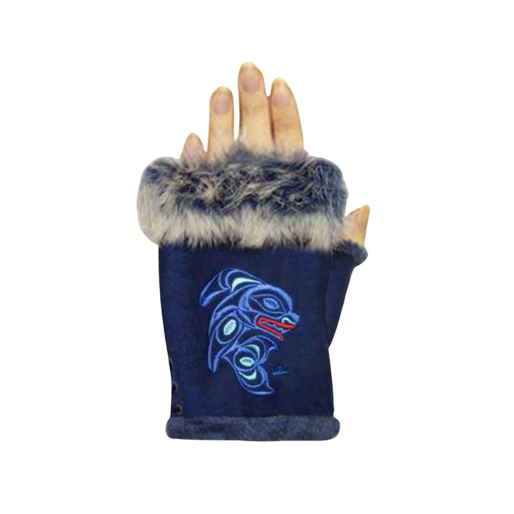 Fingerless Gloves - Assorted Designs Golden Top