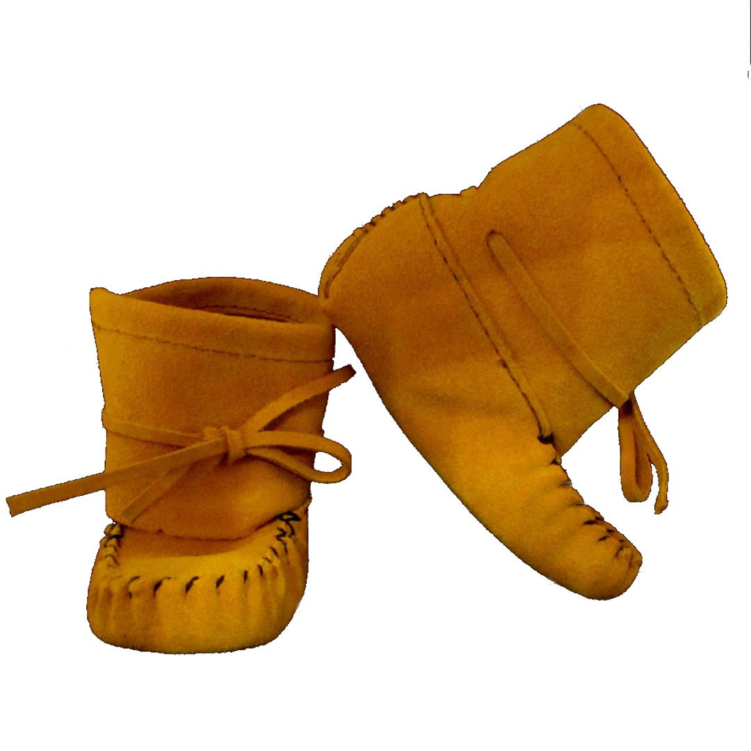 Baby moccasin boots hotsell