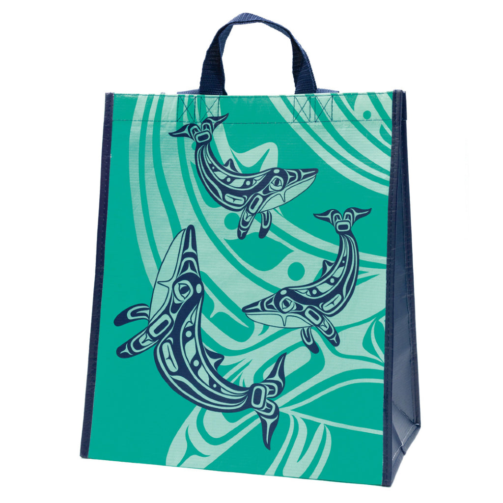 Large First Nations Eco Reusable Shopping or Gift Bags Various Designs ...