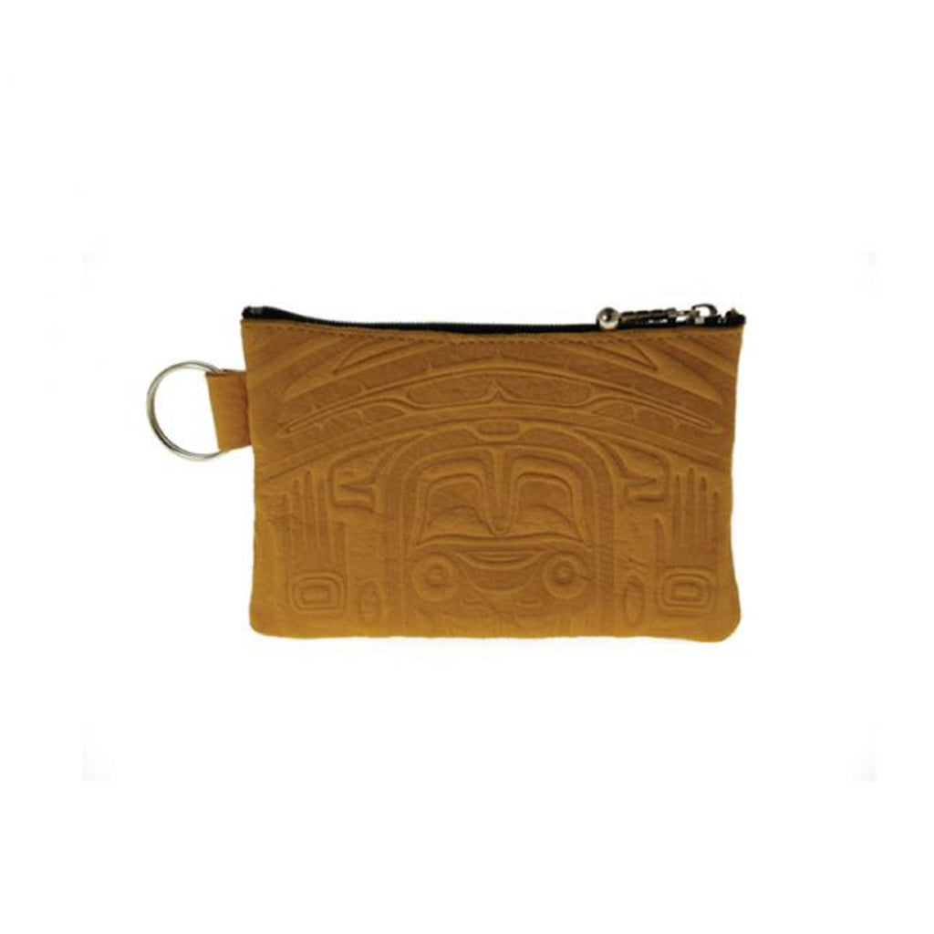 Leather Coin Purse - Bear Box Clifton Fred