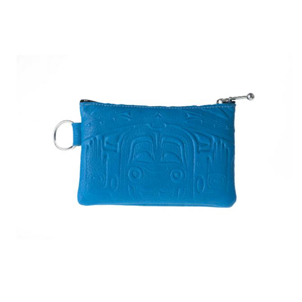 Leather Coin Purse - Bear Box Clifton Fred