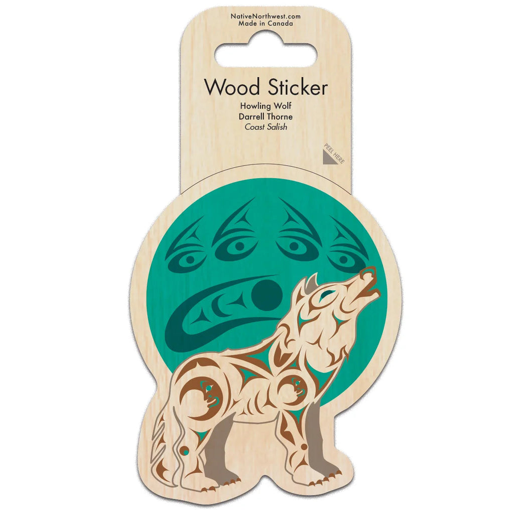 Wood Stickers - Assorted Designs Native Northwest