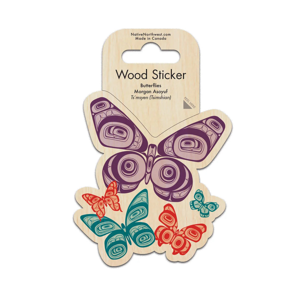 Wood Stickers - Assorted Designs Native Northwest