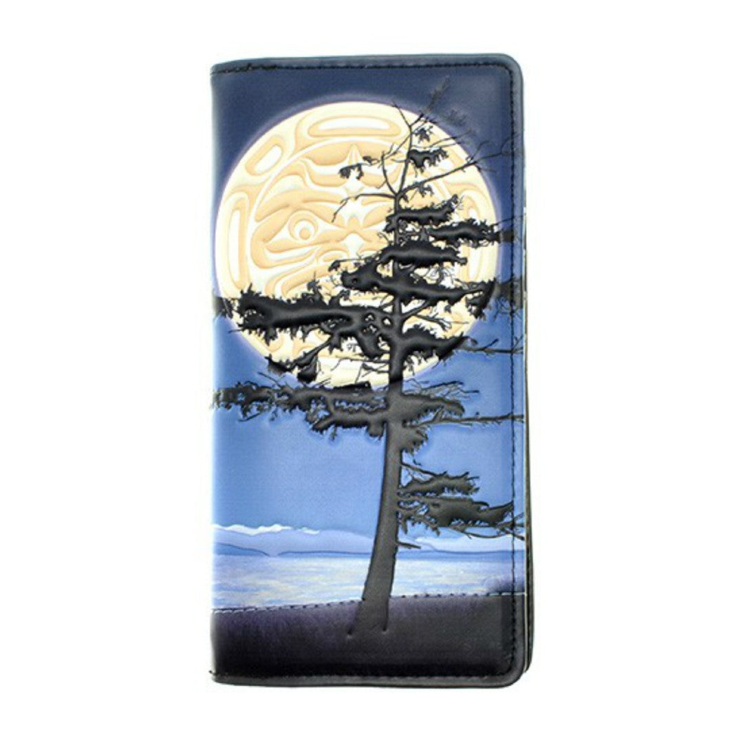真作　Andy　Wallet　奇跡が起きるとき　神秘十字　凄いパワーを感じる絵画 Women's Wallets Assorted Andy Everson Hummingbird Orca Skull